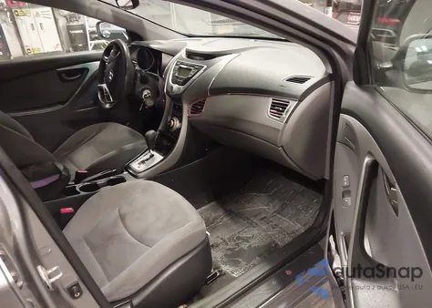 2012 Hyundai Elantra Gls (Ulsan Plant) from USA, damaged, VIN KMHDH4AE1CU456934